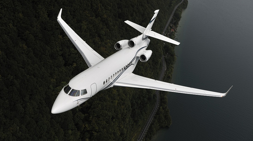foto dell'aeromobile Dassault Falcon 7X